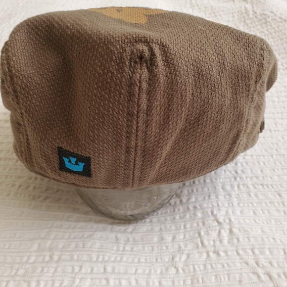 About to Donate! Goorin Flower Print Flat Cap - Picture 5 of 8